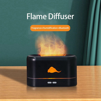EAS-Flame Air Humidifier Ultrasonic Aromatherapy Humidifiers Smell Diffusers Ηλεκτρικό αποσμητικό χώρου με τηλεχειριστήριο