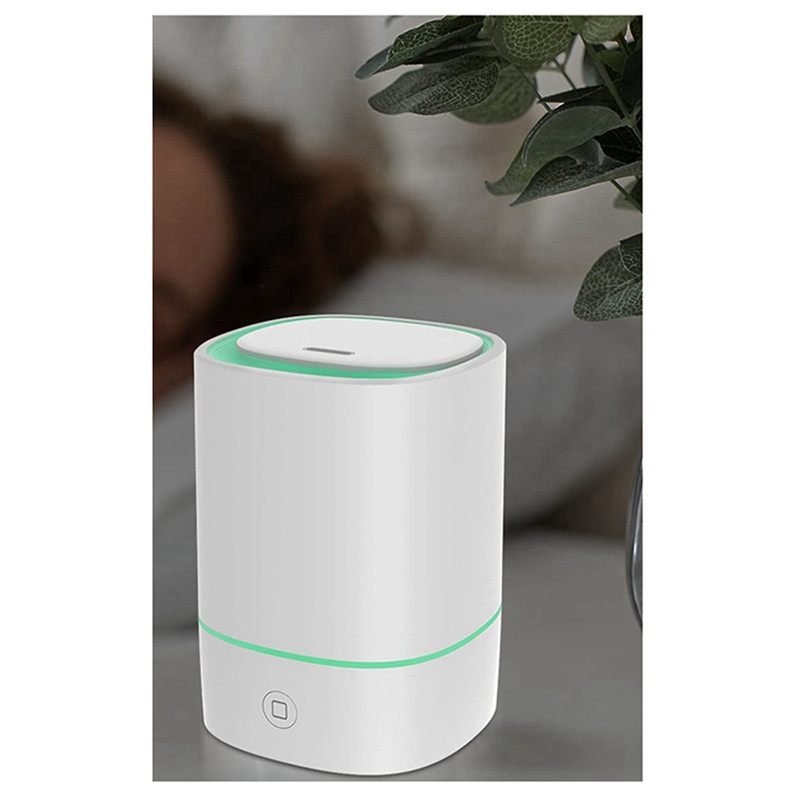 1 tk hajuti koju, õhuniisutaja kontorisse, ühistuppa Essentials aroomiteraapia ultraheli difuusorid valge ABS + silikoon + metall