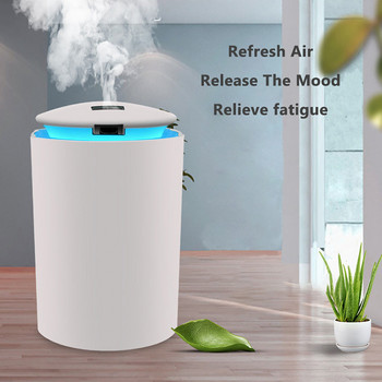 Mini Humidifier Air Aroma Essential Oil Diffuser for Home Υπνοδωμάτιο Αυτοκινήτου Υπερηχητικό USB Fogger Mist Maker με λυχνία LED νύχτας