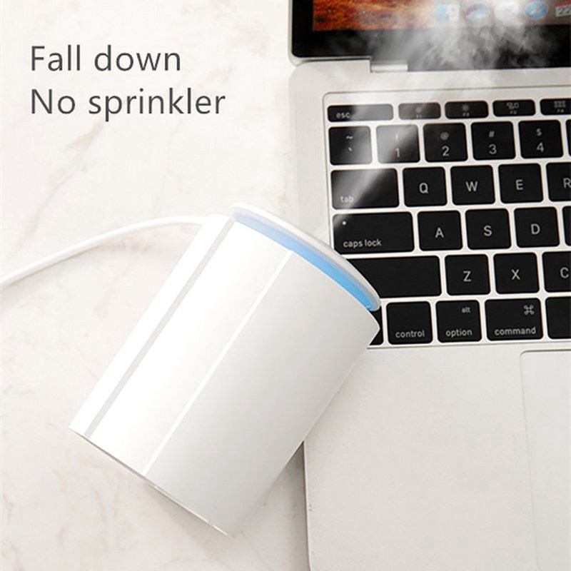 Mini légpárásító aroma illóolaj diffúzor otthoni hálószoba autós ultrahangos USB Fogger ködkészítő LED-es éjszakai lámpával