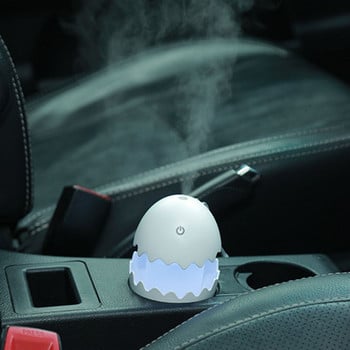 Creative Funny Egg Diffuser Humidifier Ζεστό φως νύχτας USB Mini Diffuser Home Office Desktop Mist Maker