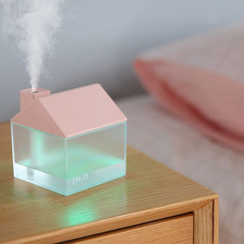 Φορητός Mini Humidifier Negative Ions 250ml Small Cool Mist Humidifier for Baby Bedroom Travel Office Super Quiet