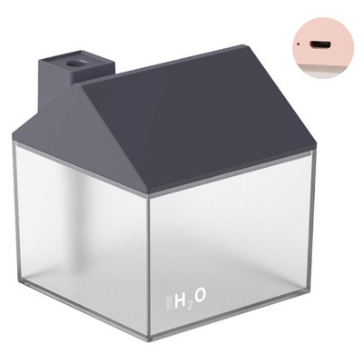 Kaasaskantav negatiivsete ioonide mininiisutaja 250 ml väike jaheda uduga niisutaja beebi magamistuppa reisibüroole ülivaikne