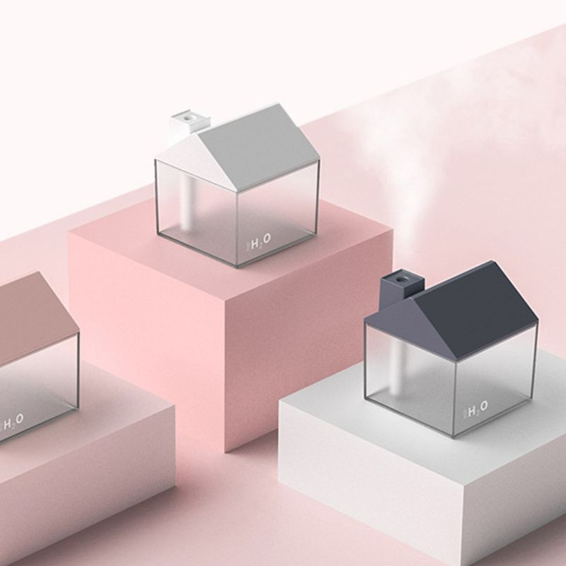 Kaasaskantav negatiivsete ioonide mininiisutaja 250 ml väike jaheda uduga niisutaja beebi magamistuppa reisibüroole ülivaikne