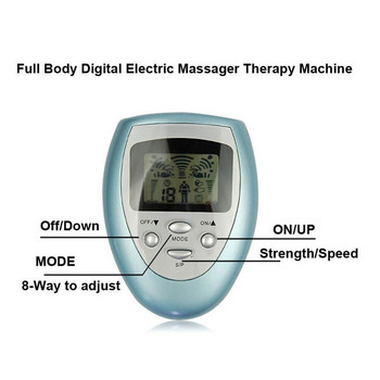 Sport Body Tens Machine Digital Therapy Full Massager Pain Relief Acupuncture Slimming Massage Fitness At Home Office Shop