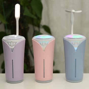 Μίνι υγραντήρας αέρα USB με 7 χρώματα Led Light Changing Aroma Diffuser USB Air Humidifier Essential Oil Diffuser Aromatherapy