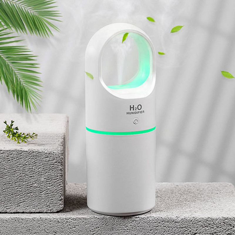 Autós irodai dekoráció Ultrahangos illóolaj színű LED fény légtisztító diffúzor porlasztó ködkészítő légpárásító