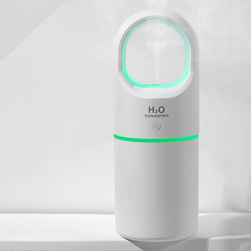 Autós irodai dekoráció Ultrahangos illóolaj színű LED fény légtisztító diffúzor porlasztó ködkészítő légpárásító