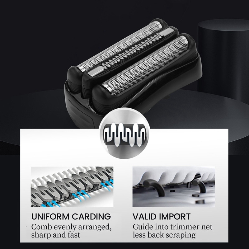 Kuum 21B pardli asenduspea Braun Series 3 elektriliste pardlite 301S,310S,320S,330S,340S,360S,3010S,3020S,3030S,3040 jaoks