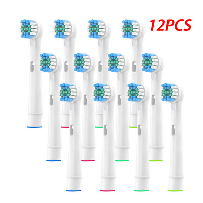 8 τμχ Ανταλλακτικές κεφαλές βούρτσας για Braun oral B D12,D16,D29,D20,D32,OC20,D10513, DB4510k 3744 3709 3757 D19 OC18 D811 D9525 D9511