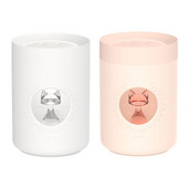 Umidificator de aer dublu de masă Dispozitiv de producere a ceață rece Dormitor Aromă Ulei esențial Difuzor Pulverizator Ultra-silențios N0PF