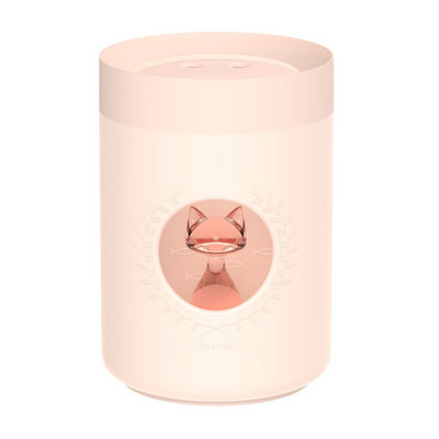 Umidificator de aer dublu de masă Dispozitiv de producere a ceață rece Dormitor Aromă Ulei esențial Difuzor Pulverizator Ultra-silențios N0PF