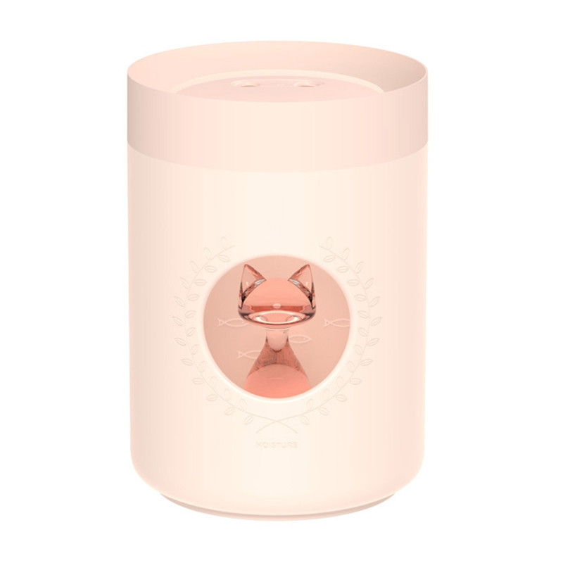 Umidificator de aer dublu de masă Dispozitiv de producere a ceață rece Dormitor Aromă Ulei esențial Difuzor Pulverizator Ultra-silențios N0PF