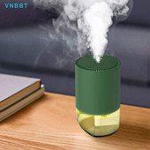 VNBBT 350ml Κεκλιμένος υγραντήρας ομίχλης LED Ultrasonic Aroma Diffuser Air Humidifier για οικιακό γραφείο