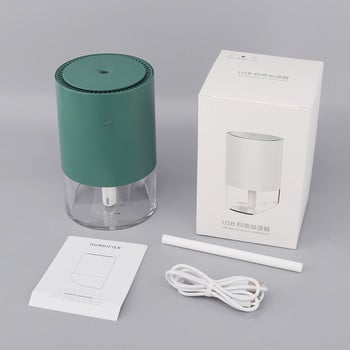 VNBBT 350ml Κεκλιμένος υγραντήρας ομίχλης LED Ultrasonic Aroma Diffuser Air Humidifier για οικιακό γραφείο