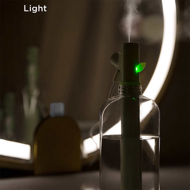 Kaasaskantav USB atmosfääri niisutaja veepudeli haru ultraheli uduvalmistaja Fogger Humidificador difuusor kodu jaoks