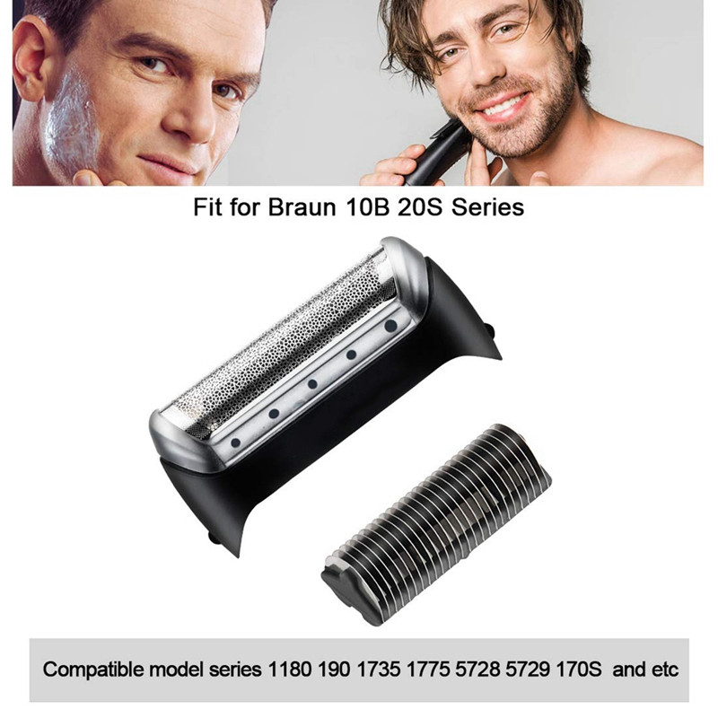 10B fólia és vágó Braun Cruzer, 1000/2000 sorozatú borotvafej csere 180 190 1735 1775 5728 5729 170S