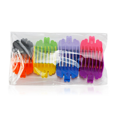 8/10 db/szett Fodrász Hair Clipper Limit Comb Hajvágó gép Fésű 3/6/10/13/16/19/22/25/1,5/4,5 mm WAHL hajvágóhoz