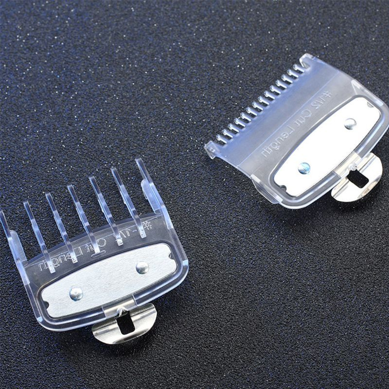 2db 1,5 mm-es 4,5 mm-es fodrászatban hajformázó útmutató fésűszett hajvágó tartozék Fodrász nyíró vágó határ fésűk