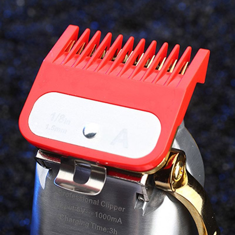 2db 1,5 mm-es 4,5 mm-es fodrászatban hajformázó útmutató fésűszett hajvágó tartozék Fodrász nyíró vágó határ fésűk