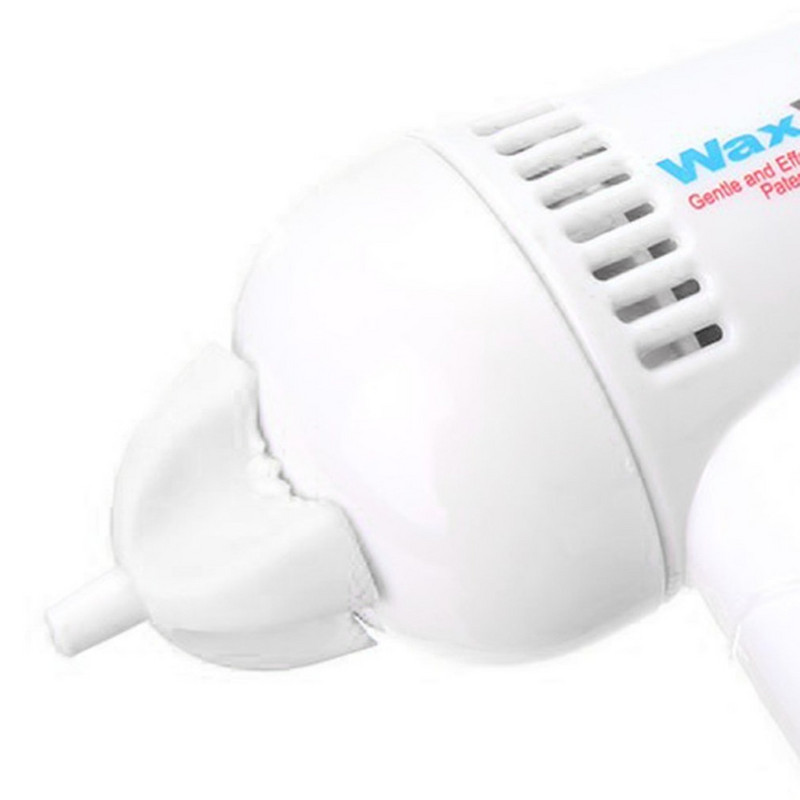 ABS Healthy Painless Health Electric Ear Cleaner Wax Remover Pick Cordless Vacuum Earwax Cleaning Tool with Silicone Tips