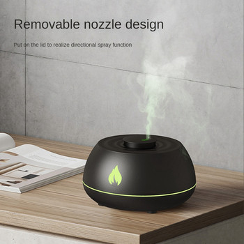 Flame Aroma Diffuser Air Humidifier Home Ultrasonic Mist Maker Fogger Essential Oil Difusor Color Lamp Purifier