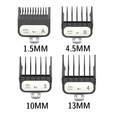Kemei Hair Clipper Limit Comb Hajvágó vezetőfésűk KM-1990 alkatrészekhez