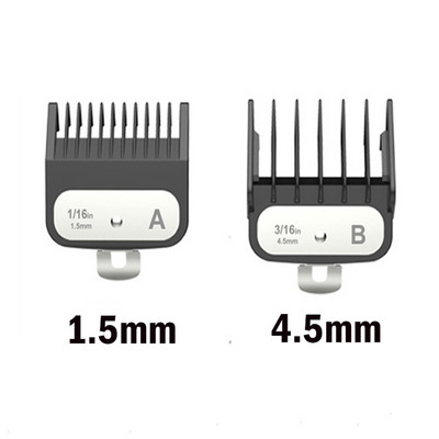 Kemei Hair Clipper Limit Comb Hajvágó vezetőfésűk KM-1990 alkatrészekhez