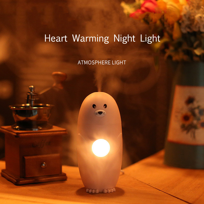 250 ml mini légpárásító kisállat USB LED éjszakai fény diffúzor autó párakészítő frissítő párásító irodai és otthoni használatra