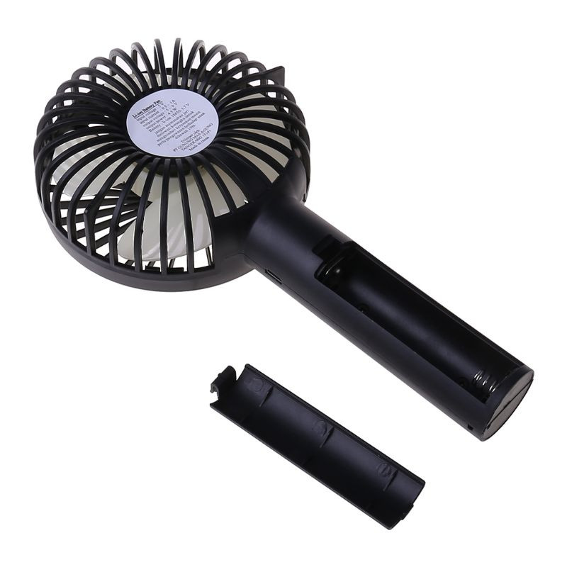 Mini kézi ventilátor, hordozható, újratölthető akkumulátorral működő hűtési asztali alap 3 üzemmóddal otthoni irodai utazáshoz kültéri használatra
