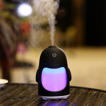 Сладък пингвин овлажнител за въздух 150 мл домакински воден дифузер мини USB машина за мъгла голяма пръскачка за мъгла за домашен офис кола