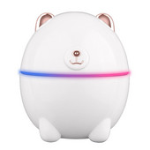 Umidificator de aer Cute Pet Mini Gospodărie Mic Aromaterapie Mașină Creativitate Urs Umidificator USB Lampă de noapte LED