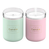 280 ml mini USB õhuniisutaja küünlajalg öövalgus jahe udu tegija magamistoa aroomi eeterlike õlide hajuti pihusti N0PF