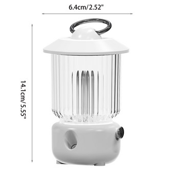 за креативен малък овлажнител с кука Mist Humidifier Light за къмпинг за Outdoo