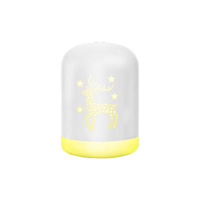 340 ml USB Deer õhuniisutaja Cartoon Aroma eeterlike õlide difuusor Ultraheli LED Nightlight õhuniisutaja Fogger jõulukink