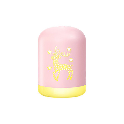 340 ml USB Deer õhuniisutaja Cartoon Aroma eeterlike õlide difuusor Ultraheli LED Nightlight õhuniisutaja Fogger jõulukink