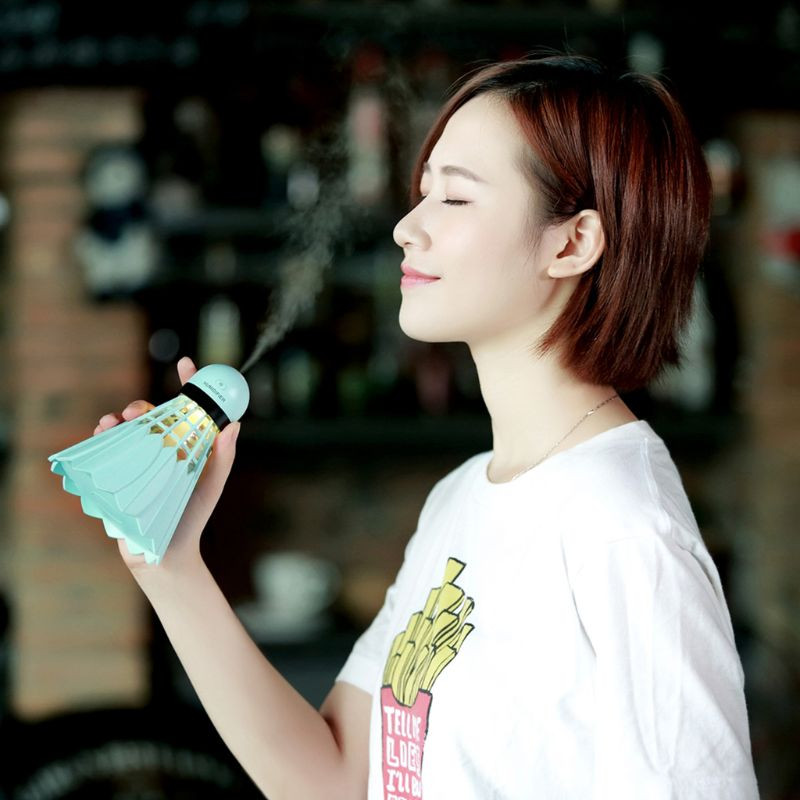 Creativ pentru badminton umidificator de aer Minni cu ulei esențial, difuzor de arome, aparat de aburire