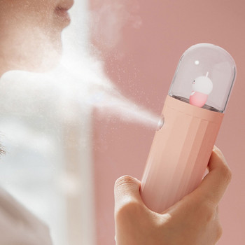 QYIYA Cute Cartoon Little Dinosaur Portable Nano Spray Face Mist Humidifier Hand-held Drop Shipping