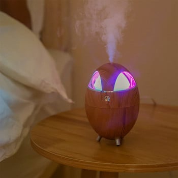 Овлажнител за въздух Home Desktop Colorful Night Light Mute Eggshell Aromatherapy Diffuser Овлажнител за кола Office Creativity 350ML