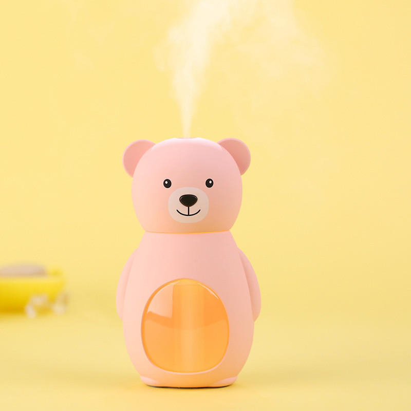 Slatki stolni ovlaživač zraka, difuzor, DC5V USB punjenje, mini ovlaživač zraka, 160 ml, divan raspršivač za stvaranje magle za kućni ured