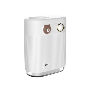 520 мл копче за овлажнител на въздуха Домакинска пречистваща машина за мъгла Цветна светлина Регулируемо количество мъгла за офис домашен автомобил N0PF