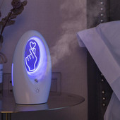 320ml Υγραντήρας Ακρυλικής Νυχτερινής Λάμπας αιθέριου ελαίου Διαχύτης αρώματος Φορητοί υγραντήρες αέρα χαμηλού θορύβου Οικιακός ψεκαστήρας ομίχλης