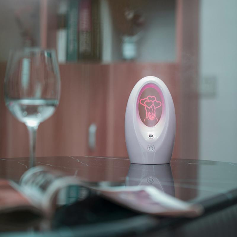 320ml Υγραντήρας Ακρυλικής Νυχτερινής Λάμπας αιθέριου ελαίου Διαχύτης αρώματος Φορητοί υγραντήρες αέρα χαμηλού θορύβου Οικιακός ψεκαστήρας ομίχλης