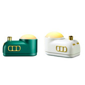 A legkeresettebb légpárásító éjszakai fény 2000 mah vezeték nélküli vonat párásító 350 ml USB újratölthető otthoni dekorok vetítőlámpák