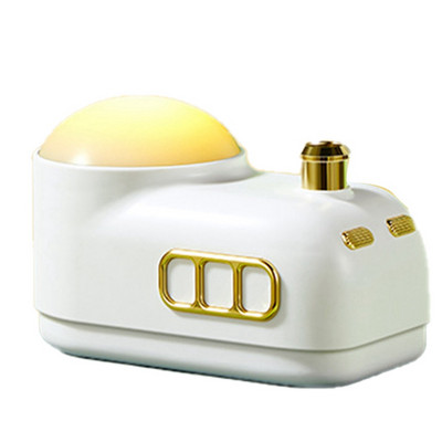 A legkeresettebb légpárásító éjszakai fény 2000 mah vezeték nélküli vonat párásító 350 ml USB újratölthető otthoni dekorok vetítőlámpák