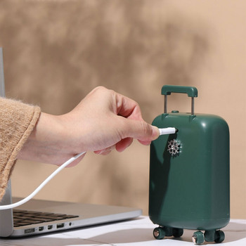 Creative Luggage Humidifier Diffuser Ultrasonic Mute Οικιακός καθαριστής αέρα Mini USB Diffuser Mist Maker