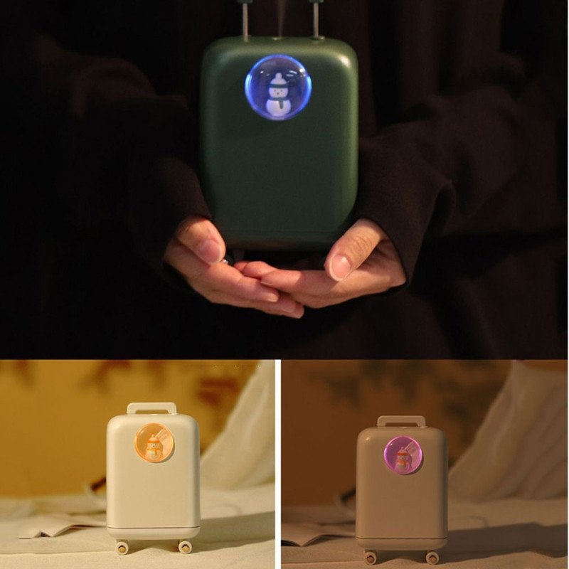 Kreatív Csomag párásító Diffúzor Ultrahangos Némítás Háztartási Légtisztító Mini USB Diffúzor Ködkészítő