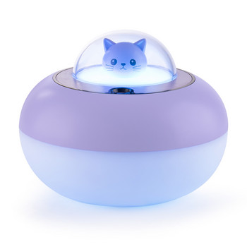 Cute Pet Mini Humidifier USB Diffuser Colorful Night Light Atomizer Home Υπνοδωμάτιο Mute Small Fog Maker Desktop δώρο