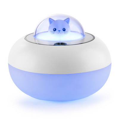Cute Pet Mini Humidifier USB Diffuser Colorful Night Light Atomizer Home Υπνοδωμάτιο Mute Small Fog Maker Desktop δώρο