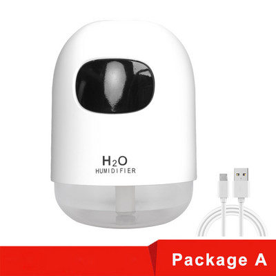 Mini Humidifier 200ml Super Quiet Desktop Cool Mist Humidifier for Baby Bedroom Office Car Home 7 Colors LED Night Night Purifier